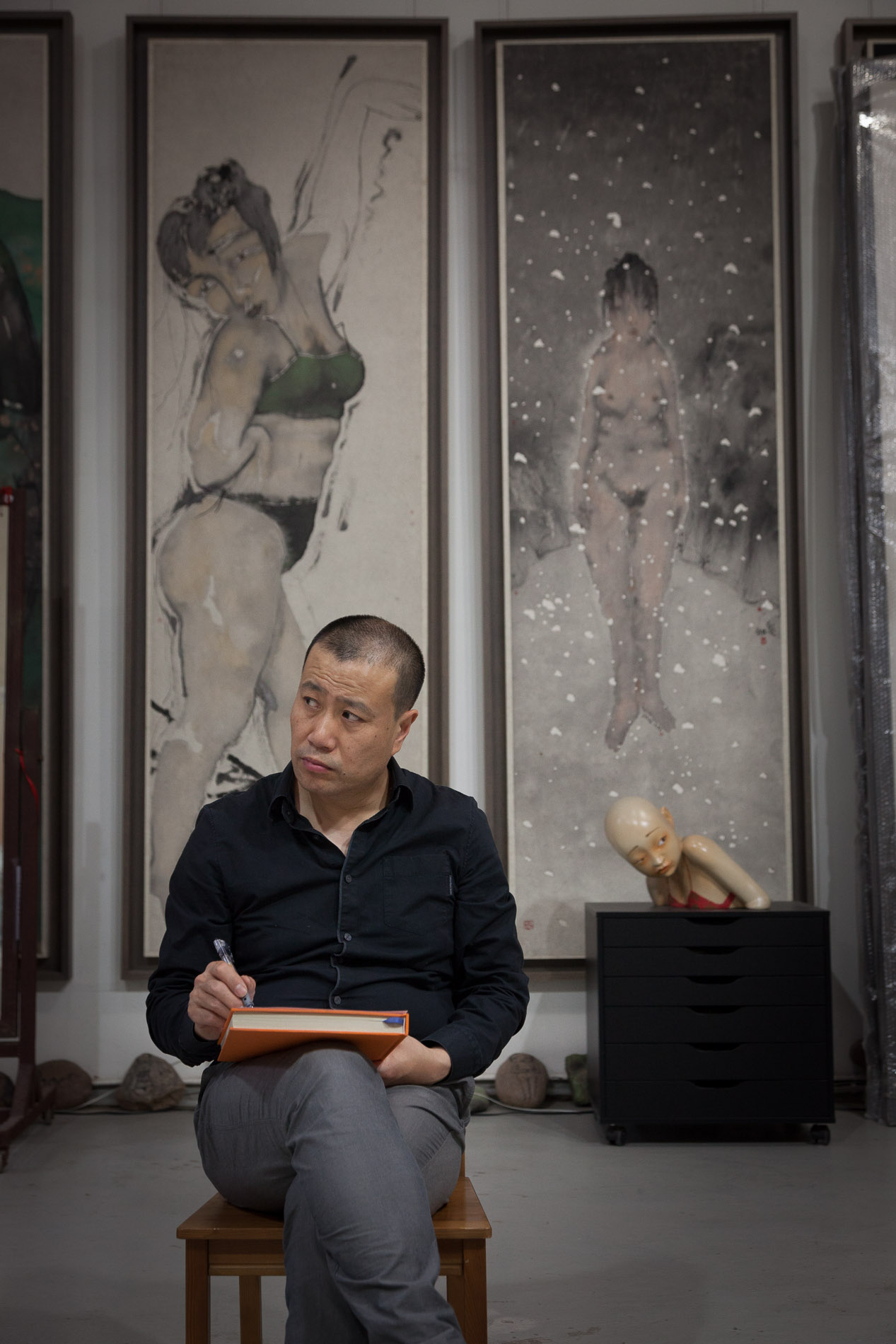 Lui Qinghe, Artist, Beijing.